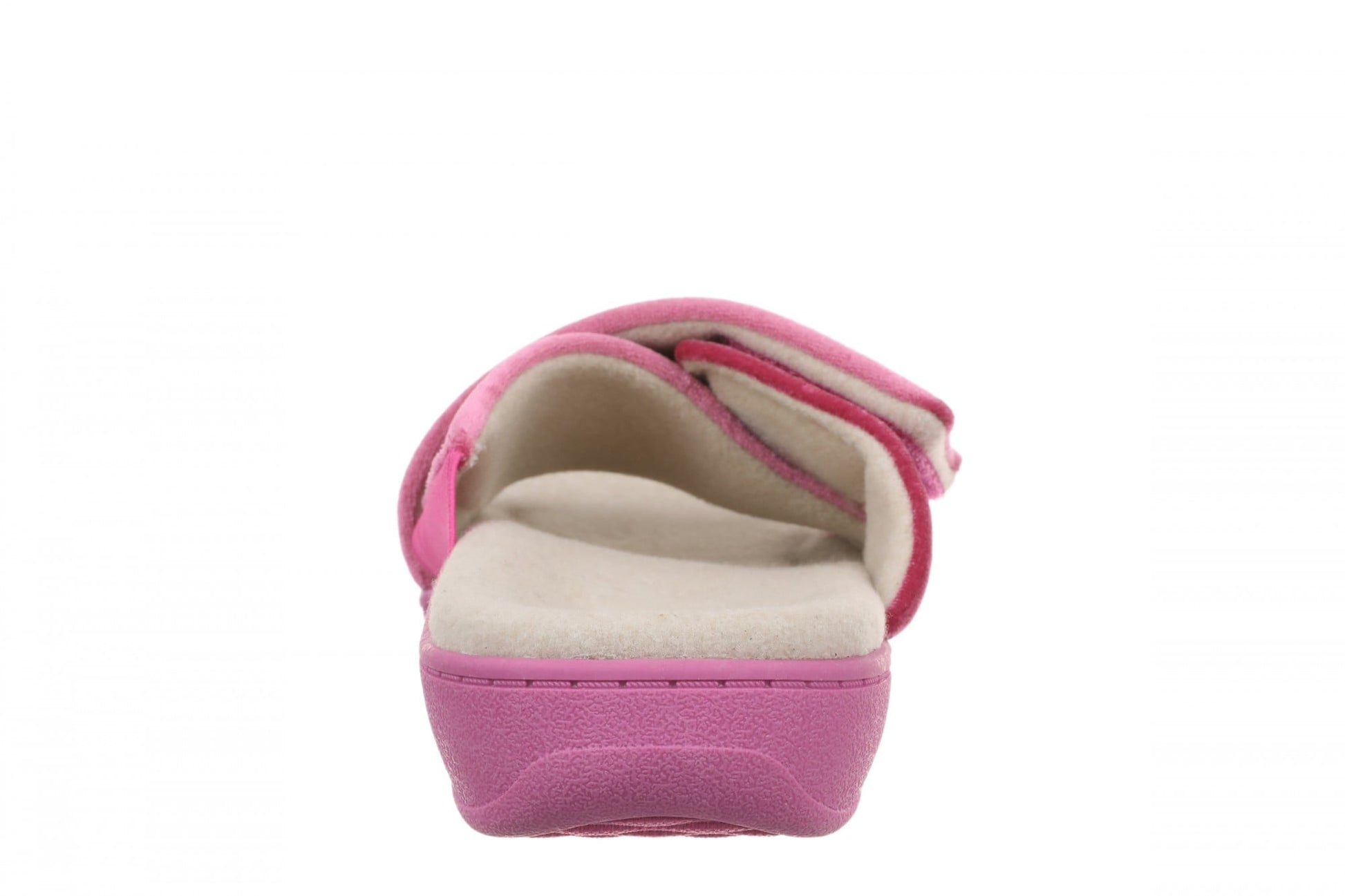 Vionic Relax II Women's Orthotic Slide Slippers - Rose Violet Velvet - Back