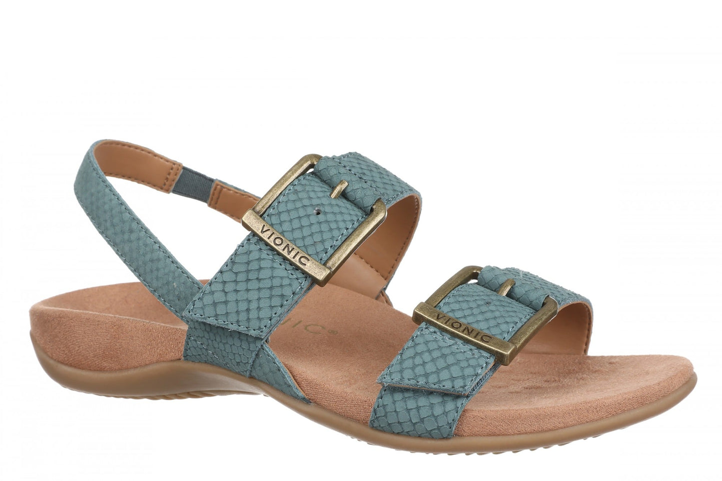 Vionic Reese Women's Slingback Sandal - Bodega Blue - Angle main
