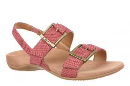 Vionic Reese Women's Slingback Sandal - Withered Rose - Angle main