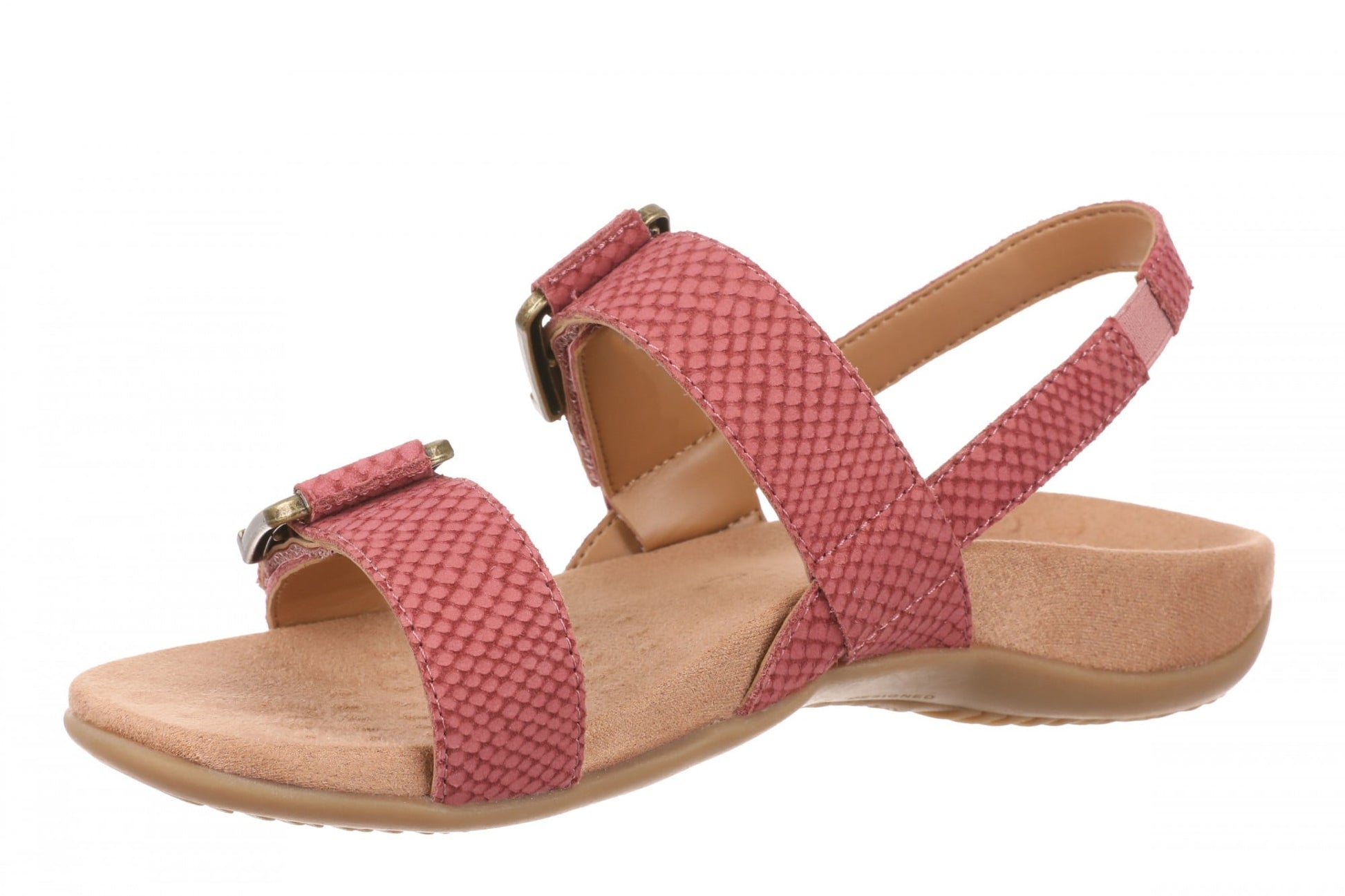 Vionic Reese Women's Slingback Sandal - Withered Rose - Left angle