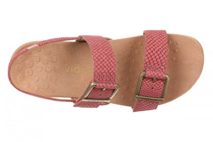 Vionic Reese Women's Slingback Sandal - Withered Rose - Top