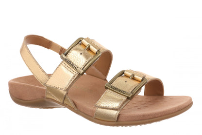 Vionic Reese Women's Slingback Sandal - Gold - Angle main