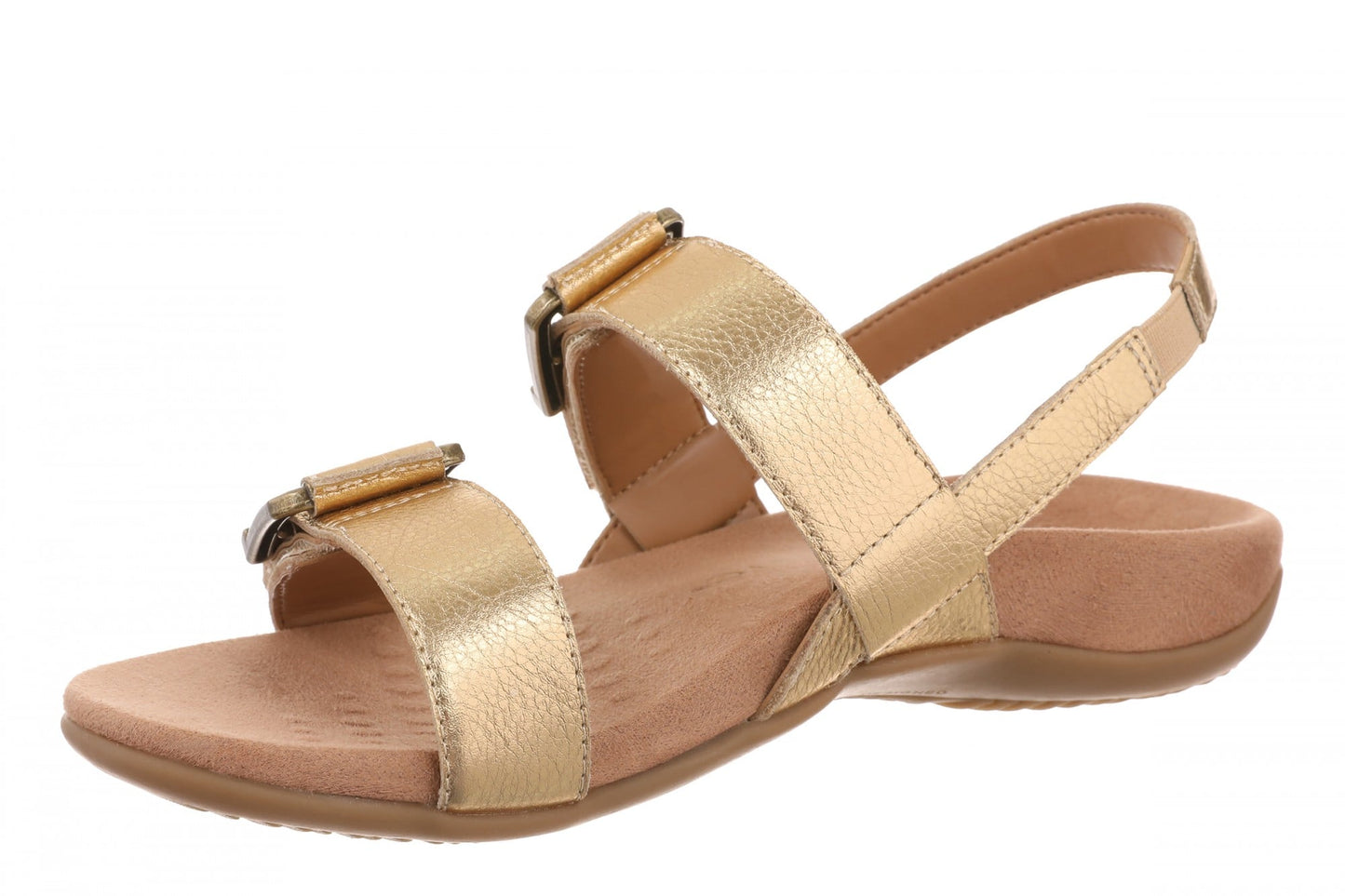 Vionic Reese Women's Slingback Sandal - Gold - Left angle