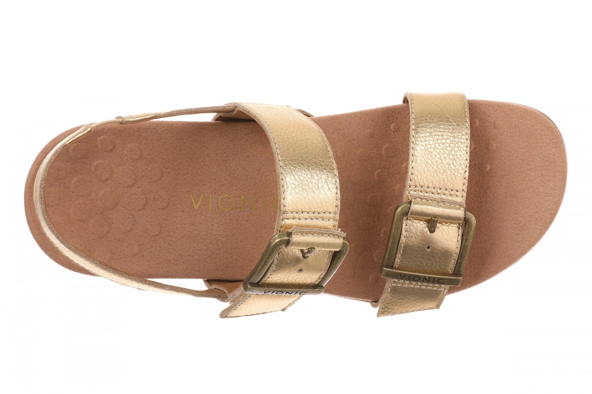 Vionic Reese Women's Slingback Sandal - Gold - Top