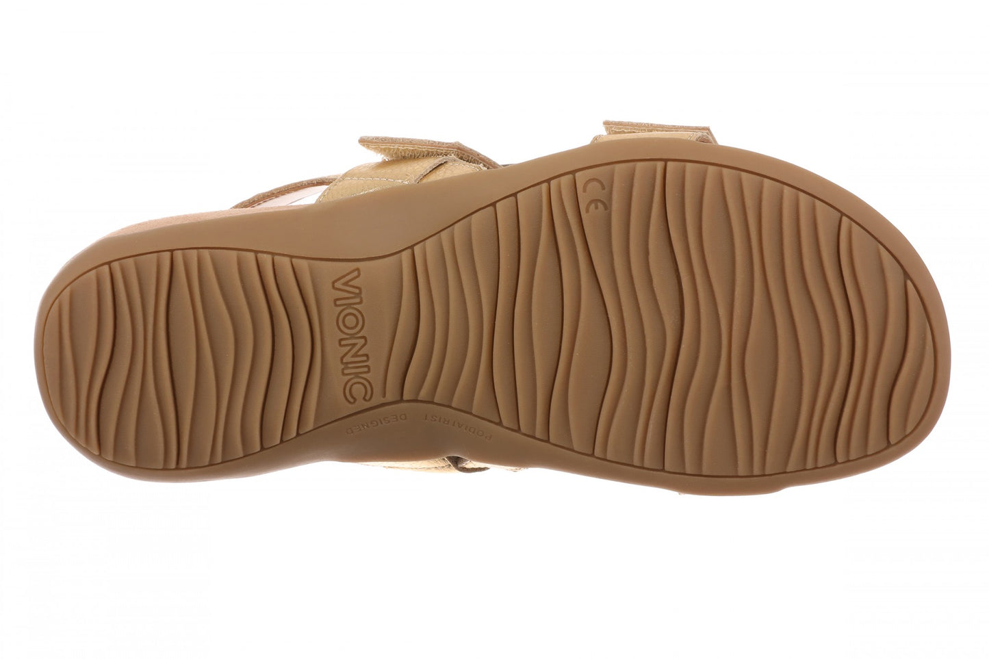 Vionic Reese Women's Slingback Sandal - Gold - Bottom