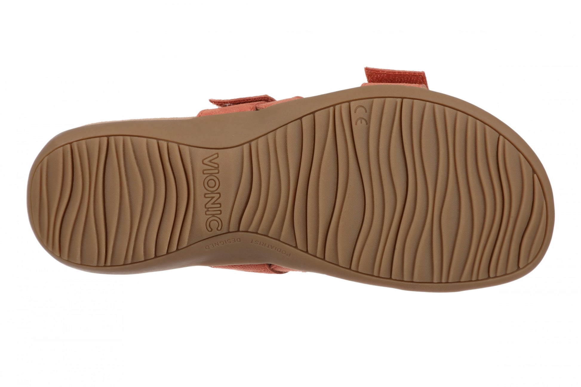 Vionic Reese Women's Slingback Sandal - Apricot Brandy - Bottom