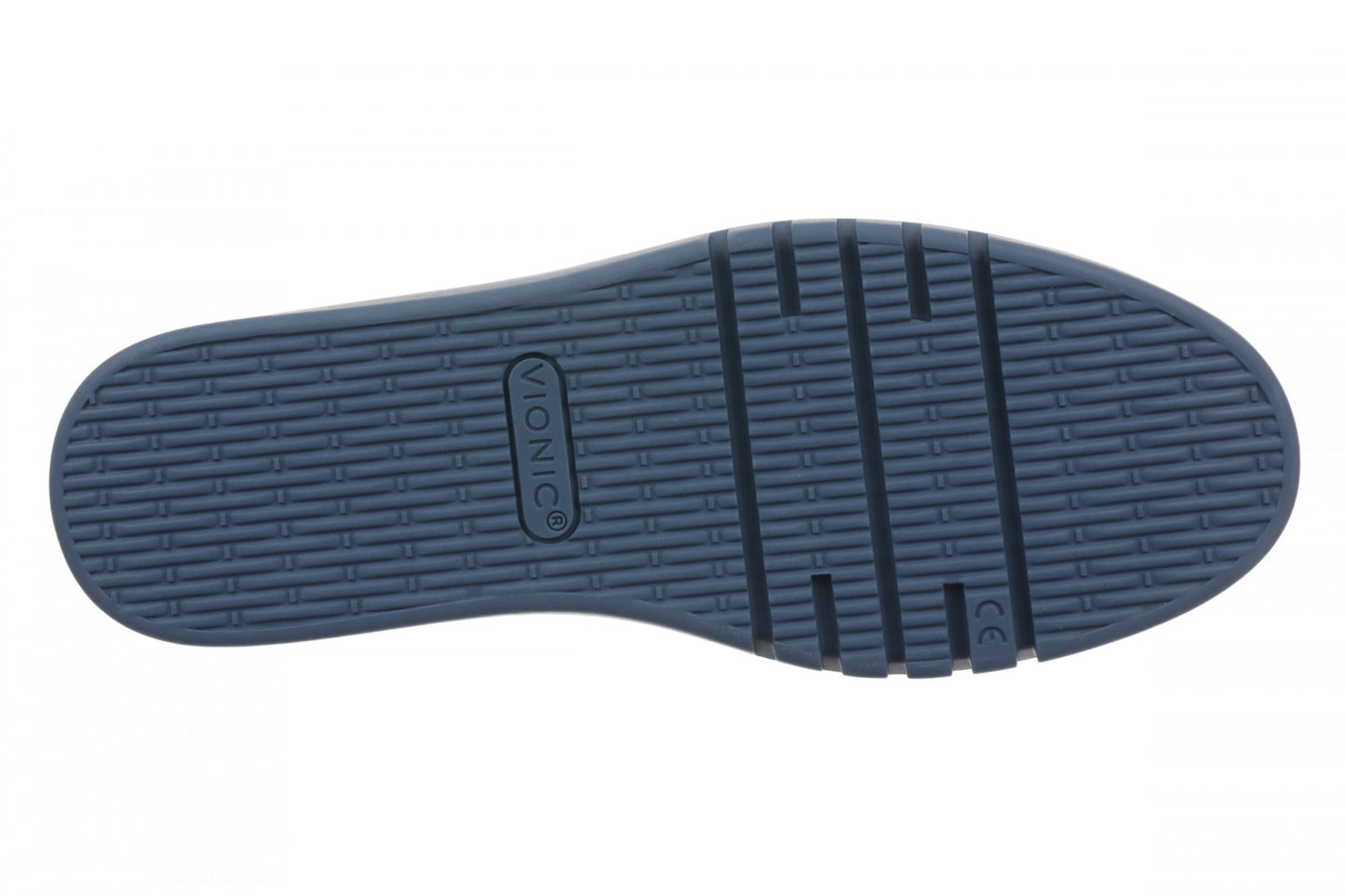 Vionic Chantel Women's Arch Support Slip-On Loafer Shoe - Vintage Blue Haze - Bottom