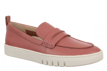 Vionic Chantel Women's Arch Support Slip-On Loafer Shoe - Withered Rose - Angle main