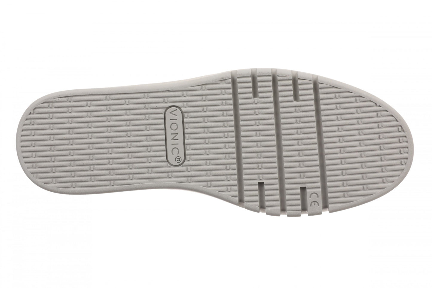 Vionic Chantel Women's Arch Support Slip-On Loafer Shoe - Silver - Bottom