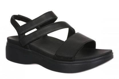 Vionic Sophia Womens Sandal Slingback Platform - Black - Angle main