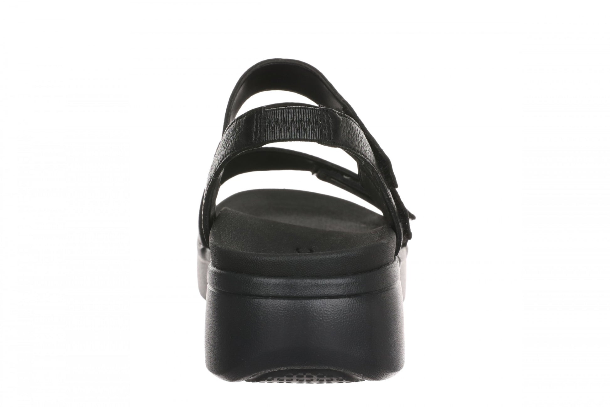 Vionic Sophia Womens Sandal Slingback Platform - Black - Back