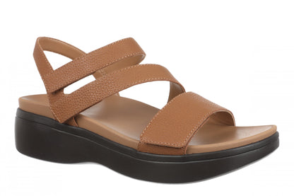 Vionic Sophia Womens Sandal Slingback Platform - Tan - Angle main