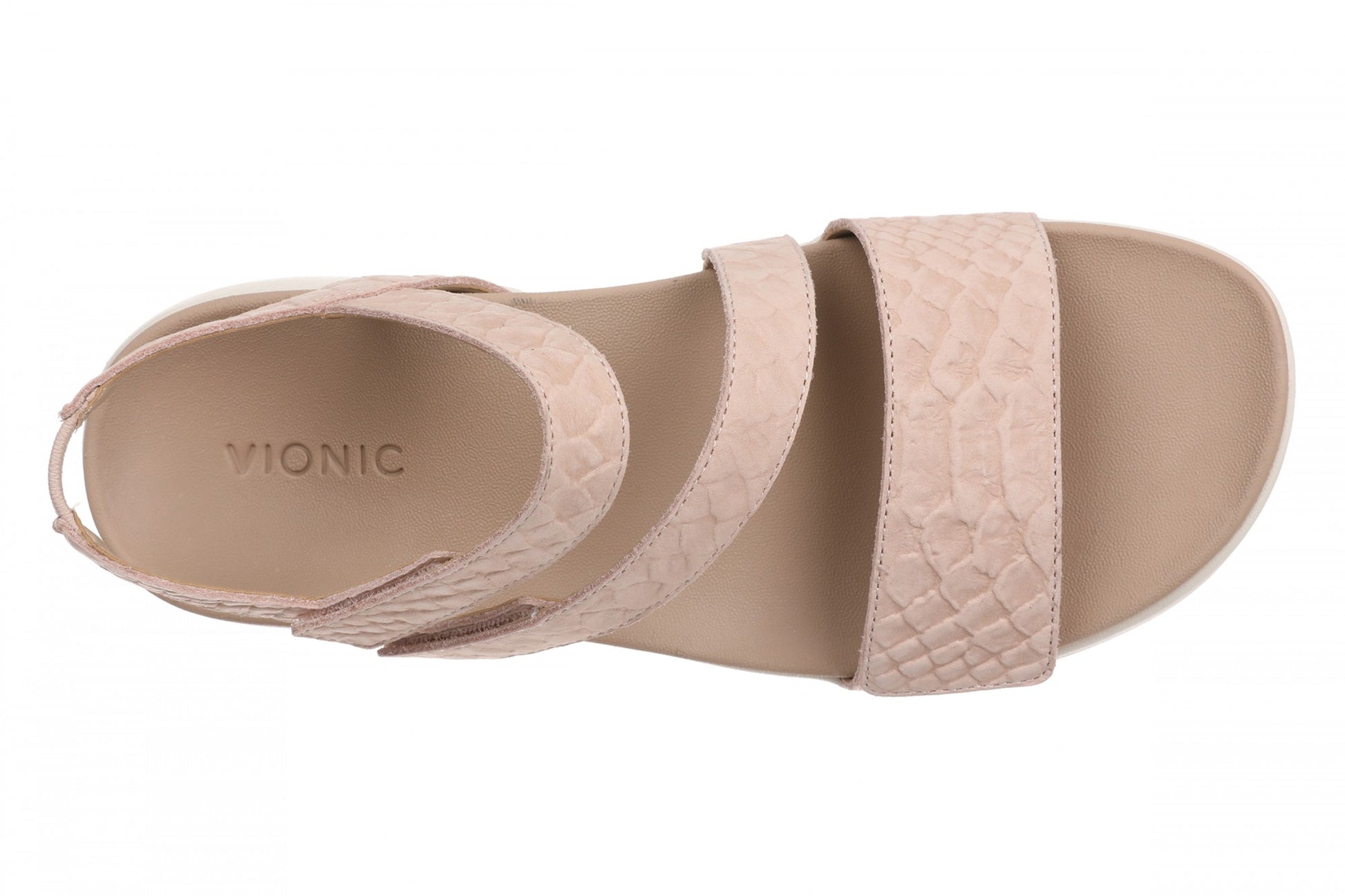 Vionic Sophia Womens Sandal Slingback Platform - Cameo Rose - Top