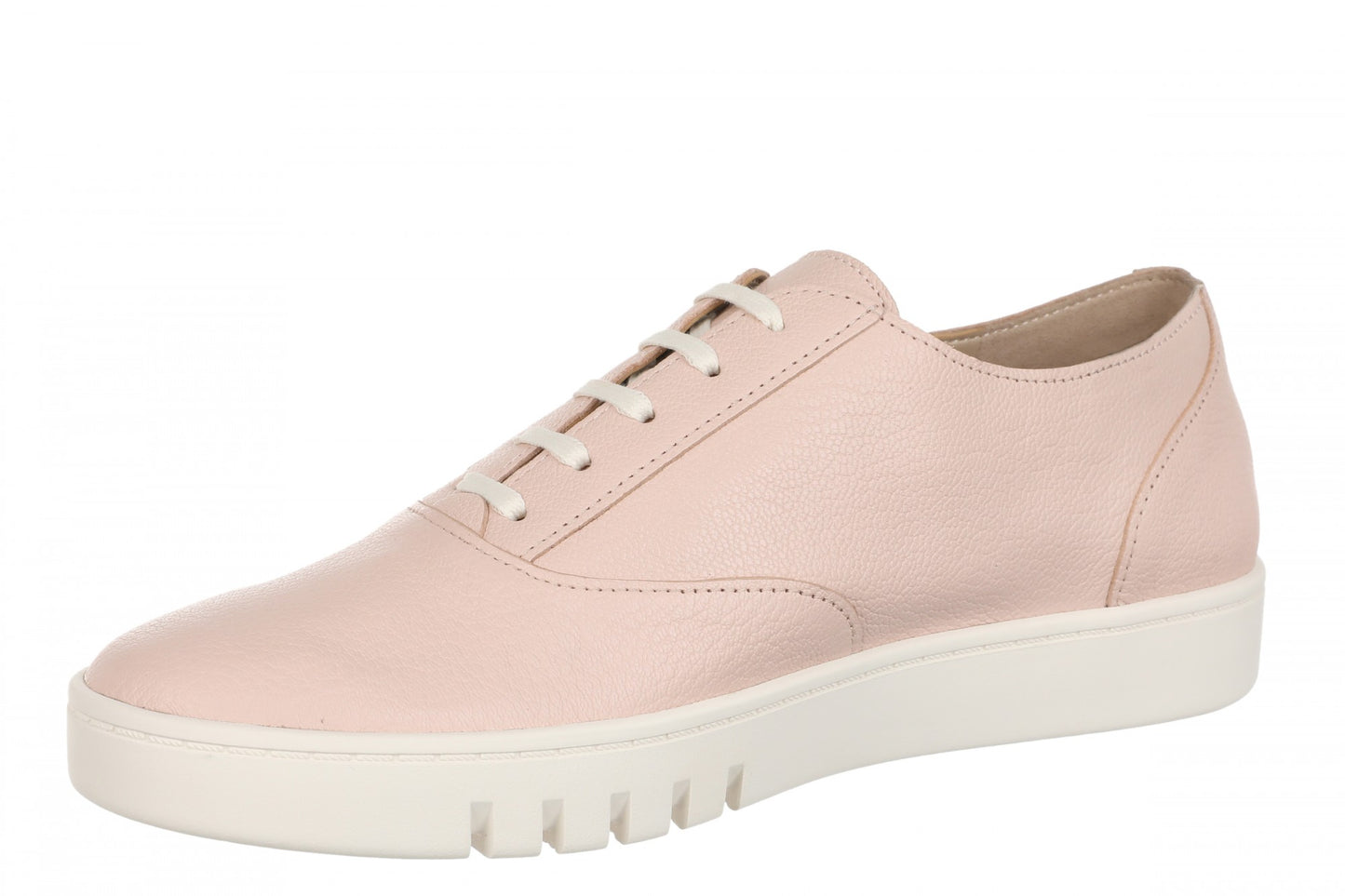 Vionic Callie Womens Loafer Slip On Hybrid Oxford - Women's Comfortable Hybrid Loafer - Cameo Rose Leather - Left angle