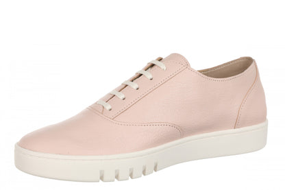 Vionic Callie Womens Loafer Slip On Hybrid Oxford - Women's Comfortable Hybrid Loafer - Cameo Rose Leather - Left angle