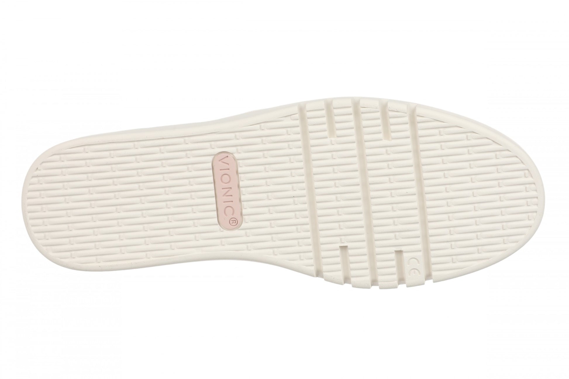 Vionic Callie Womens Loafer Slip On Hybrid Oxford - Women's Comfortable Hybrid Loafer - Cameo Rose Leather - Bottom