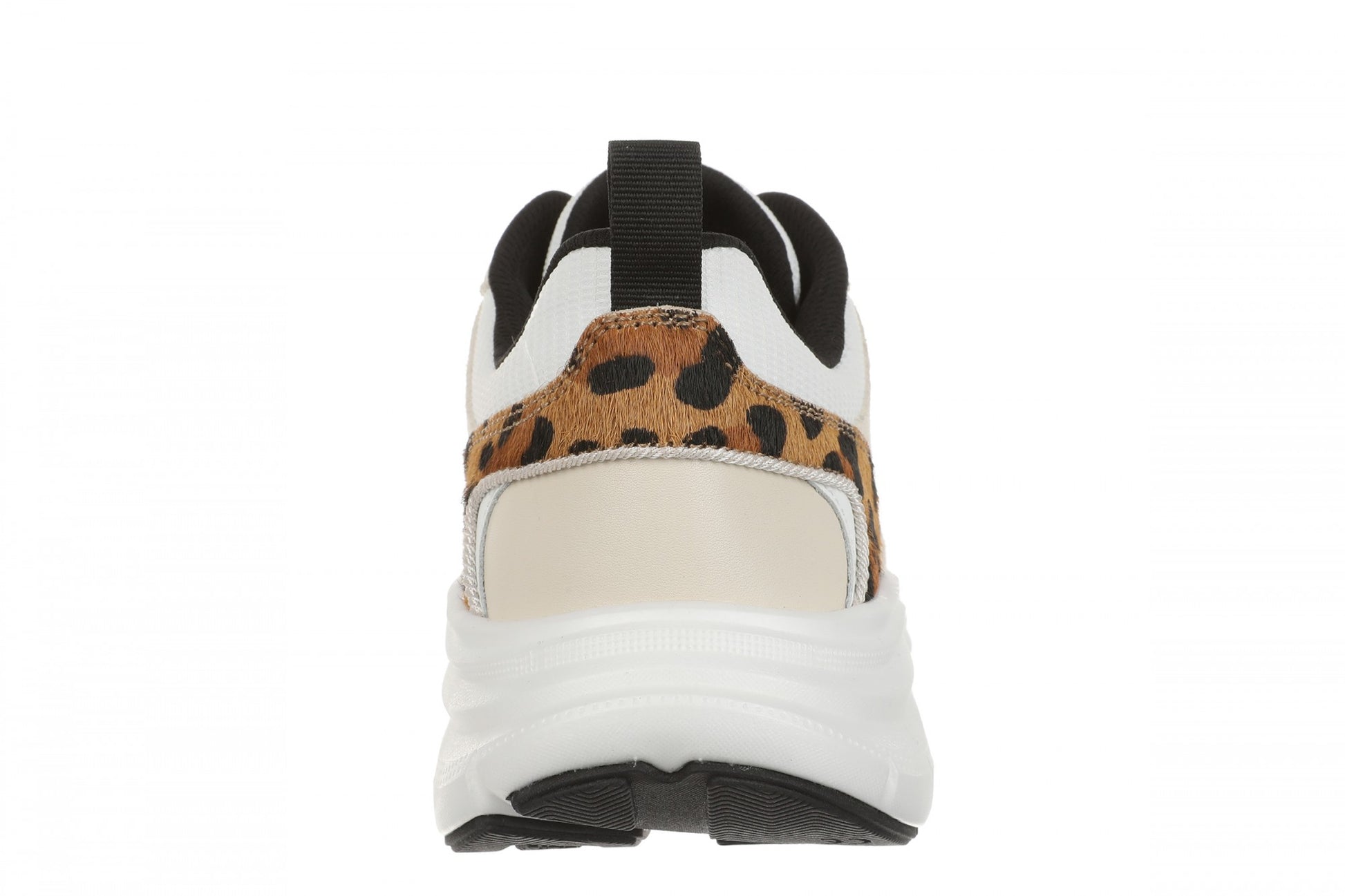 Vionic Walk Max Skyline - Women's Comfort Walking Shoe - White/leopard - Back