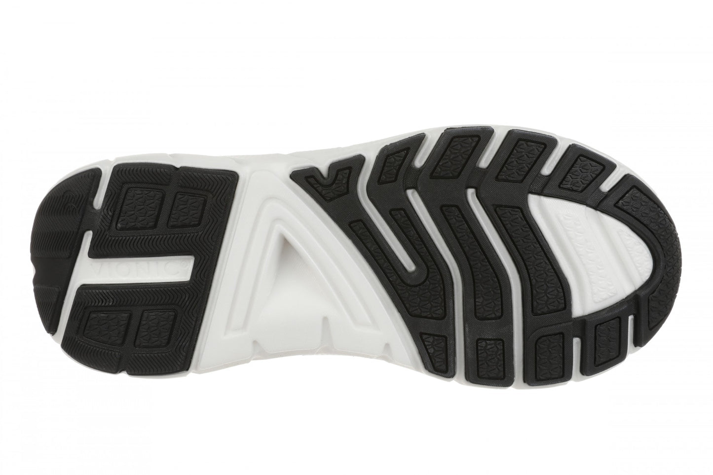 Vionic Walk Max Skyline - Women's Comfort Walking Shoe - White/leopard - Bottom