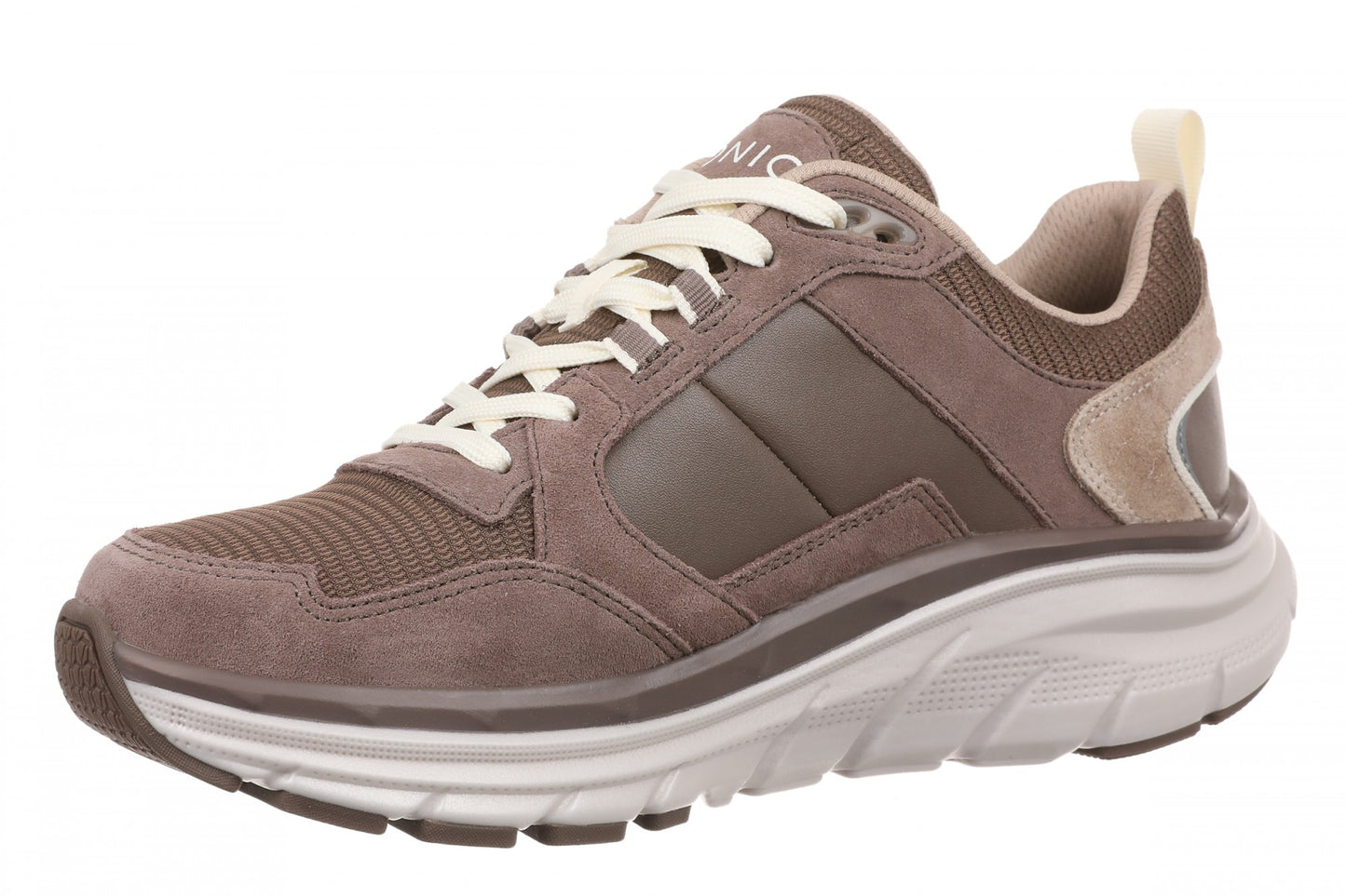 Vionic Walk Max Skyline - Women's Comfort Walking Shoe - Milk Chocolate - Left angle