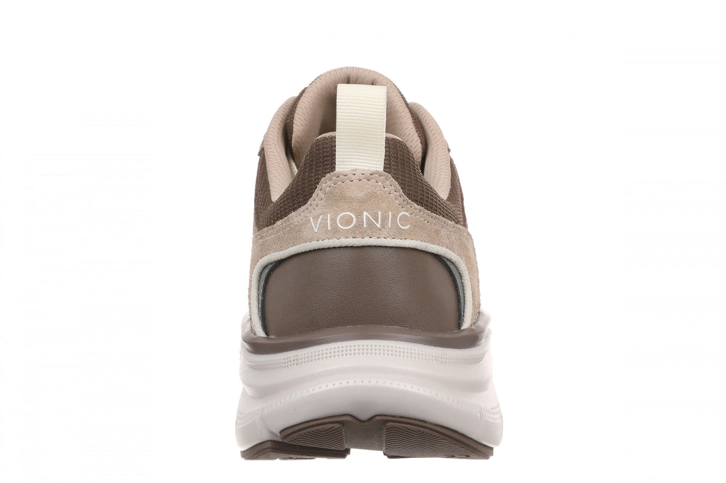 Vionic Walk Max Skyline - Women's Comfort Walking Shoe - Milk Chocolate - Back