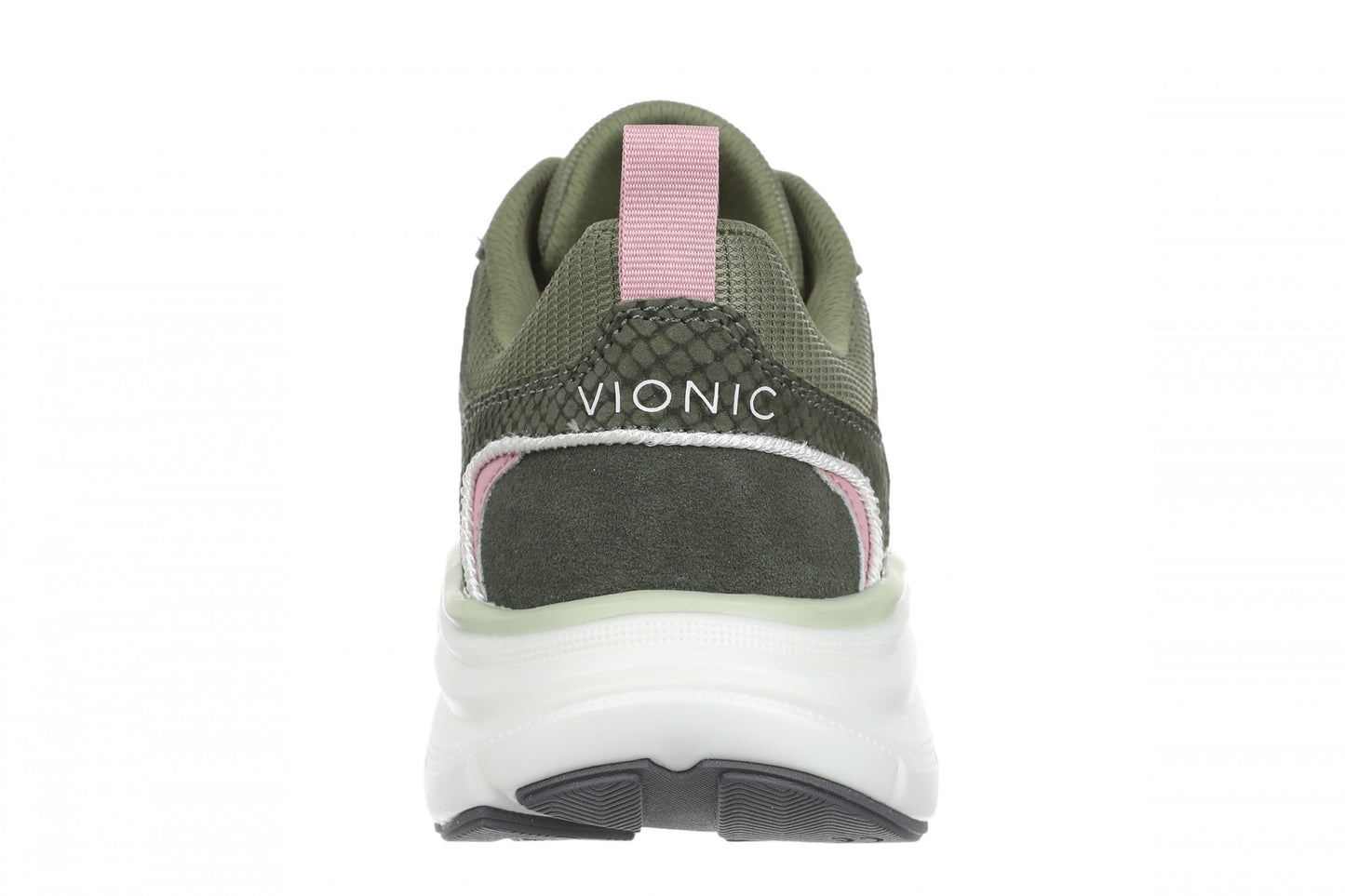 Vionic Walk Max Skyline - Women's Comfort Walking Shoe - Olive Moss - Back