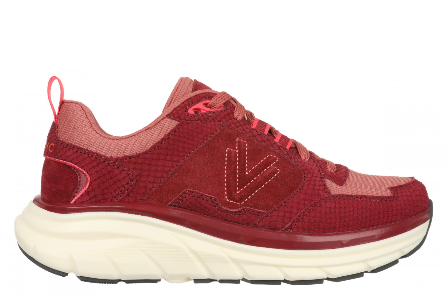 Vionic Walk Max Skyline - Women's Comfort Walking Shoe - Tibetan Red-dropped - Lifestyle
