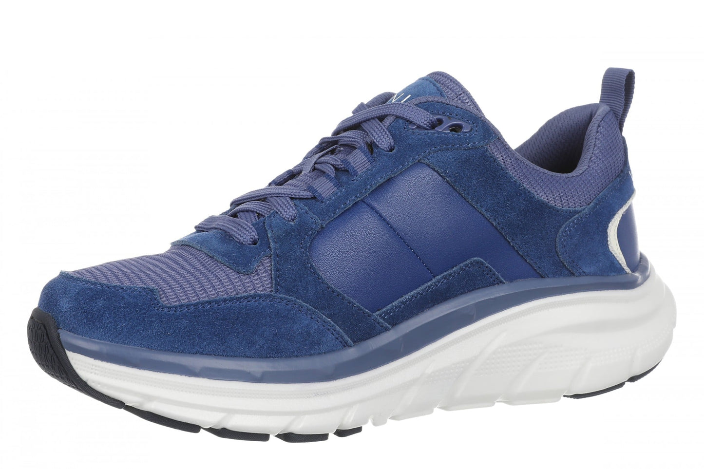 Vionic Walk Max Skyline - Women's Comfort Walking Shoe - Mazarine Blue - Left angle