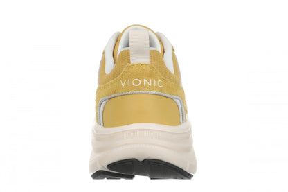 Vionic Walk Max Skyline - Women's Comfort Walking Shoe - Dijon - Back