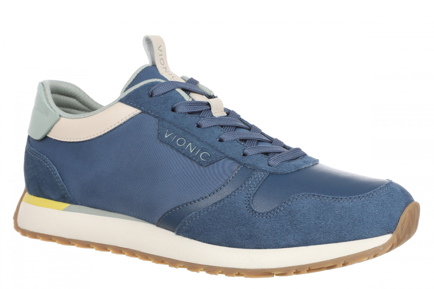 Vionic Monarch Women's Orthotic Support Sneakers - Dark Denim - Angle main