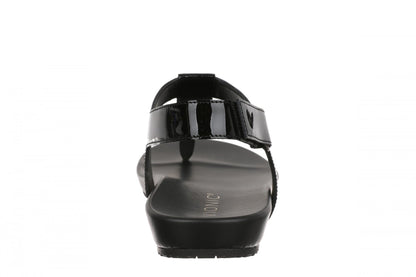 Vionic Palisades Women's Arch Support T-Strap Sandal - Black - Back