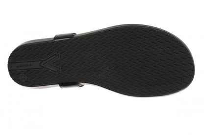 Vionic Palisades Women's Arch Support T-Strap Sandal - Black - Bottom