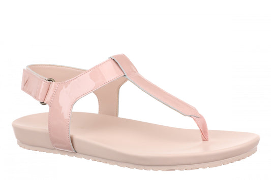 Vionic Palisades Women's Arch Support T-Strap Sandal - Smokey Rose - Angle main