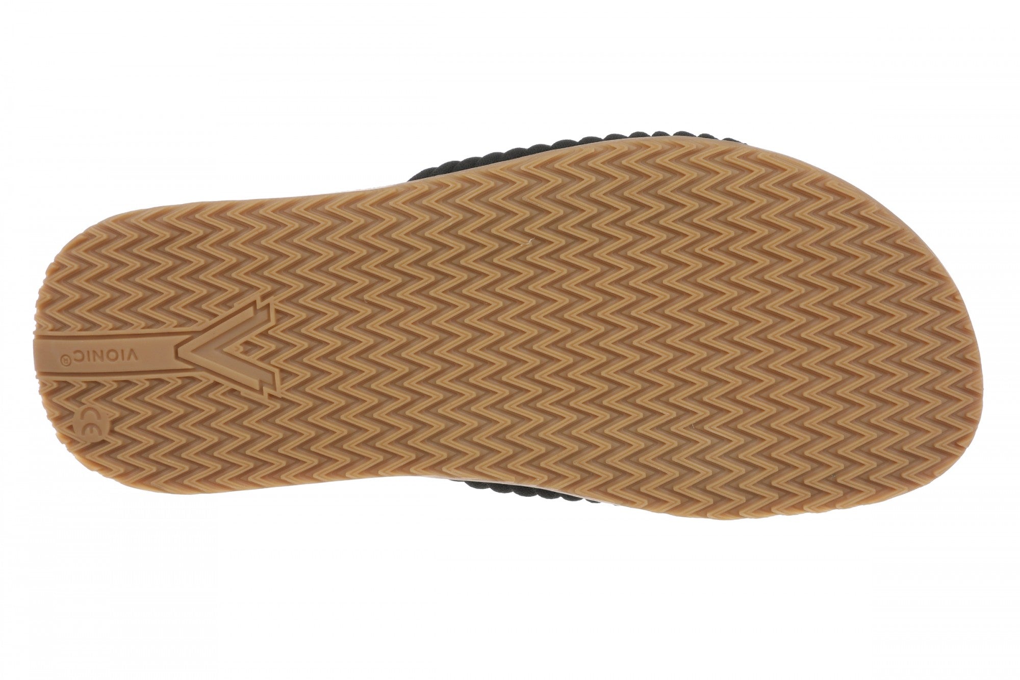 Vionic Evie Knit Women's Slide Arch Supportive Sandal - All Black - Bottom