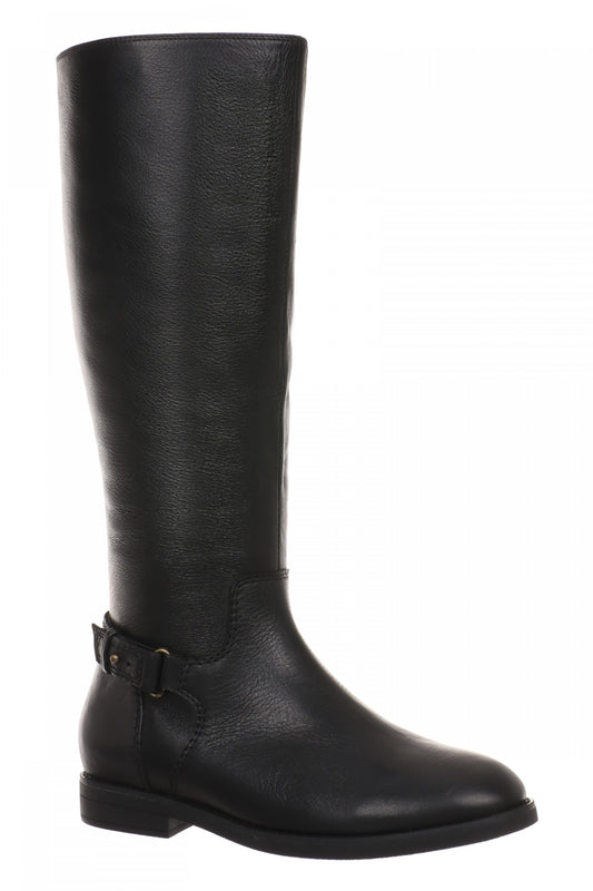 Vionic Rochelle Women's Comfortable Orthotic Tall Boot with Arch Support and Cushioning - Black - Angle main