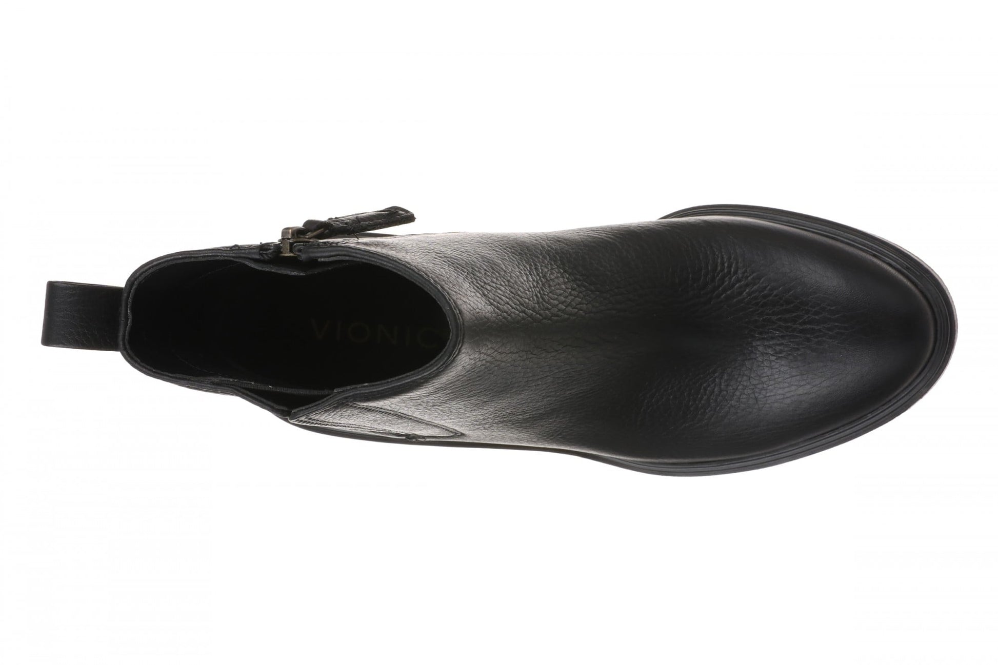 Vionic Savannah - Women's Supportive Orthotic Ankle Boot with Arch Support - Black - Top