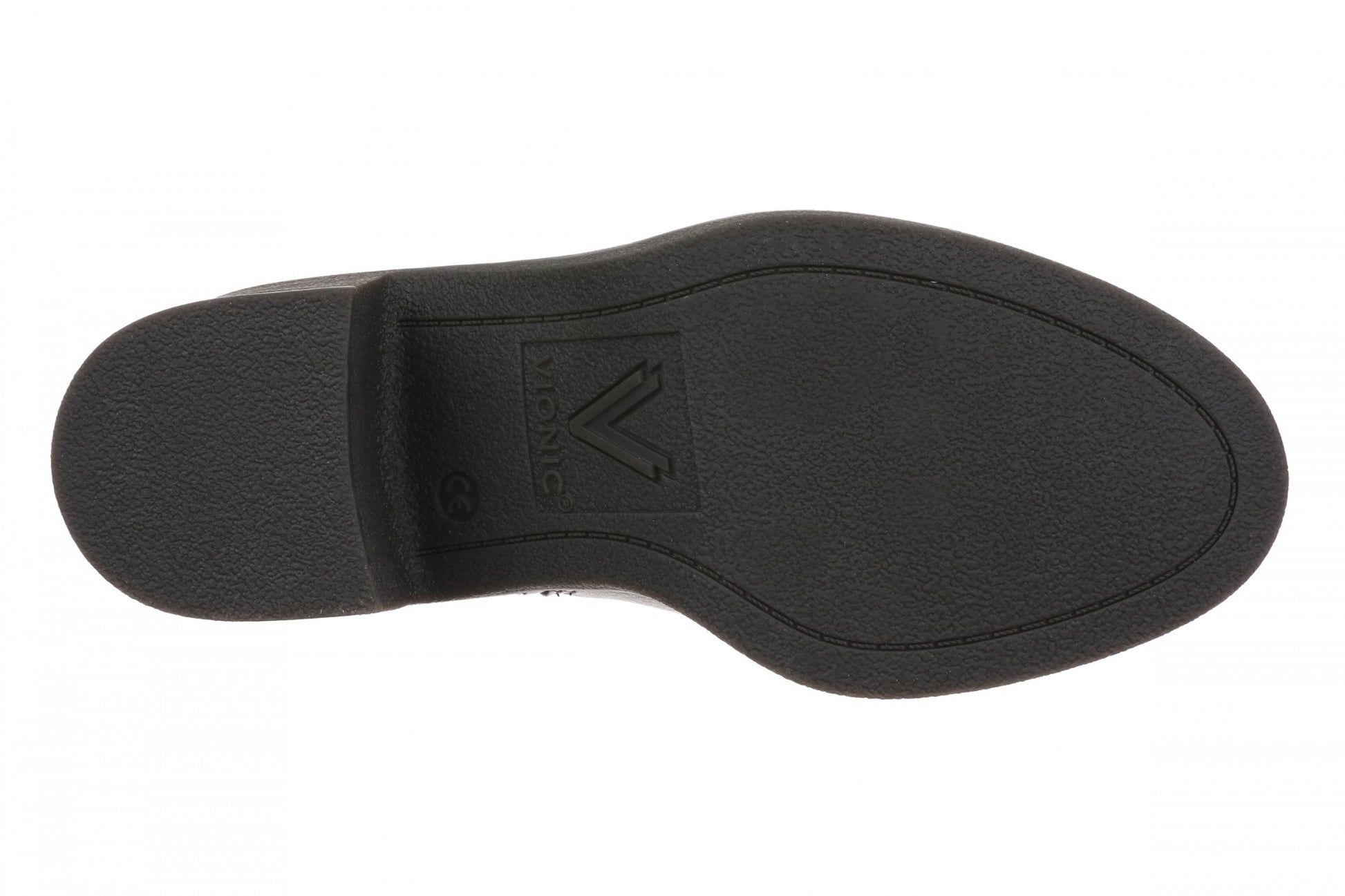 Vionic Savannah - Women's Supportive Orthotic Ankle Boot with Arch Support - Black - Bottom