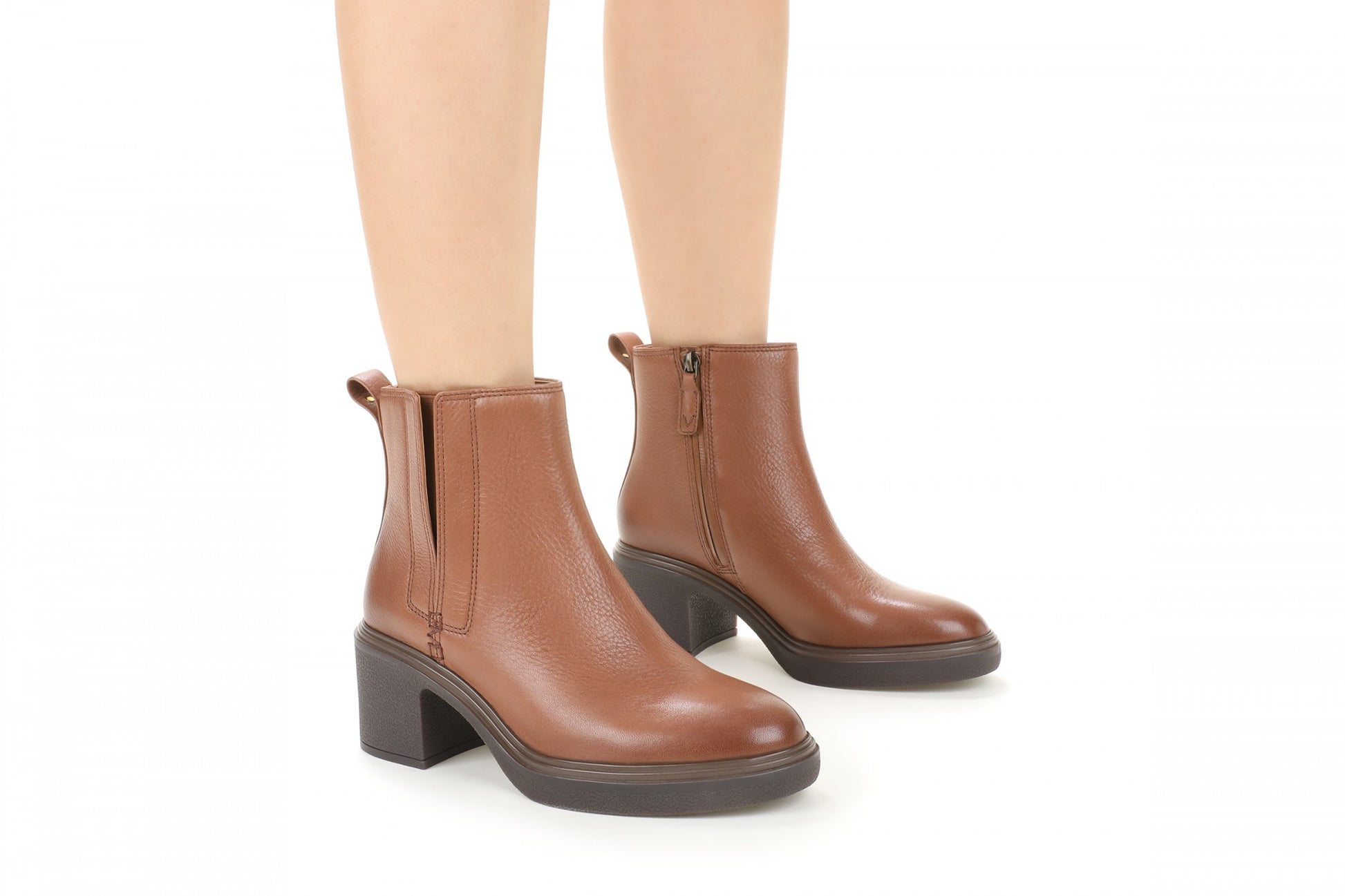 Vionic Savannah - Women's Supportive Orthotic Ankle Boot with Arch Support - Hazelnut - Lifestyle