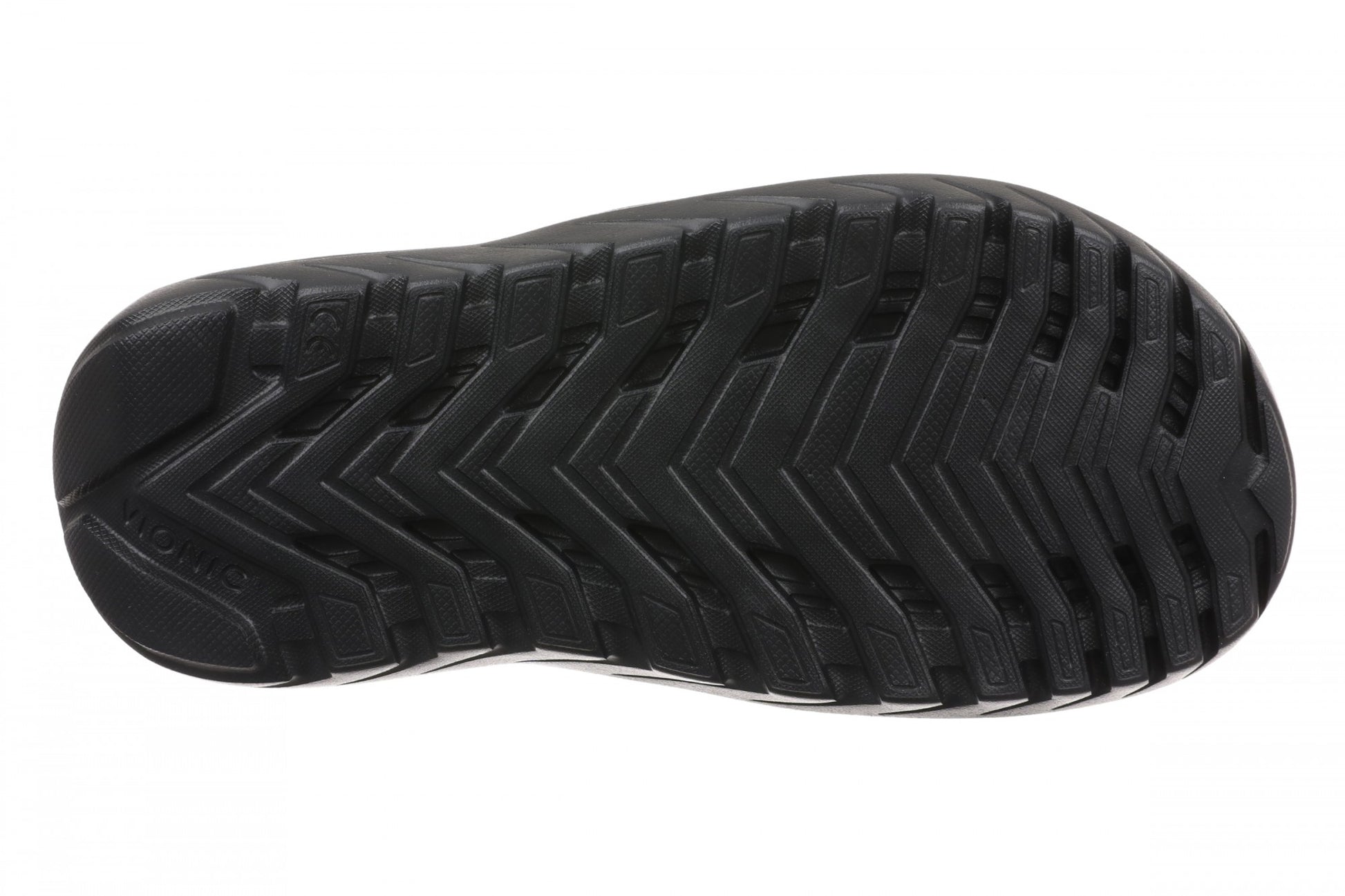 Vionic Haven RX Women's Recovery Slide Sandal - Orthotic Comfort & Arch Support Sandal - Black - Bottom