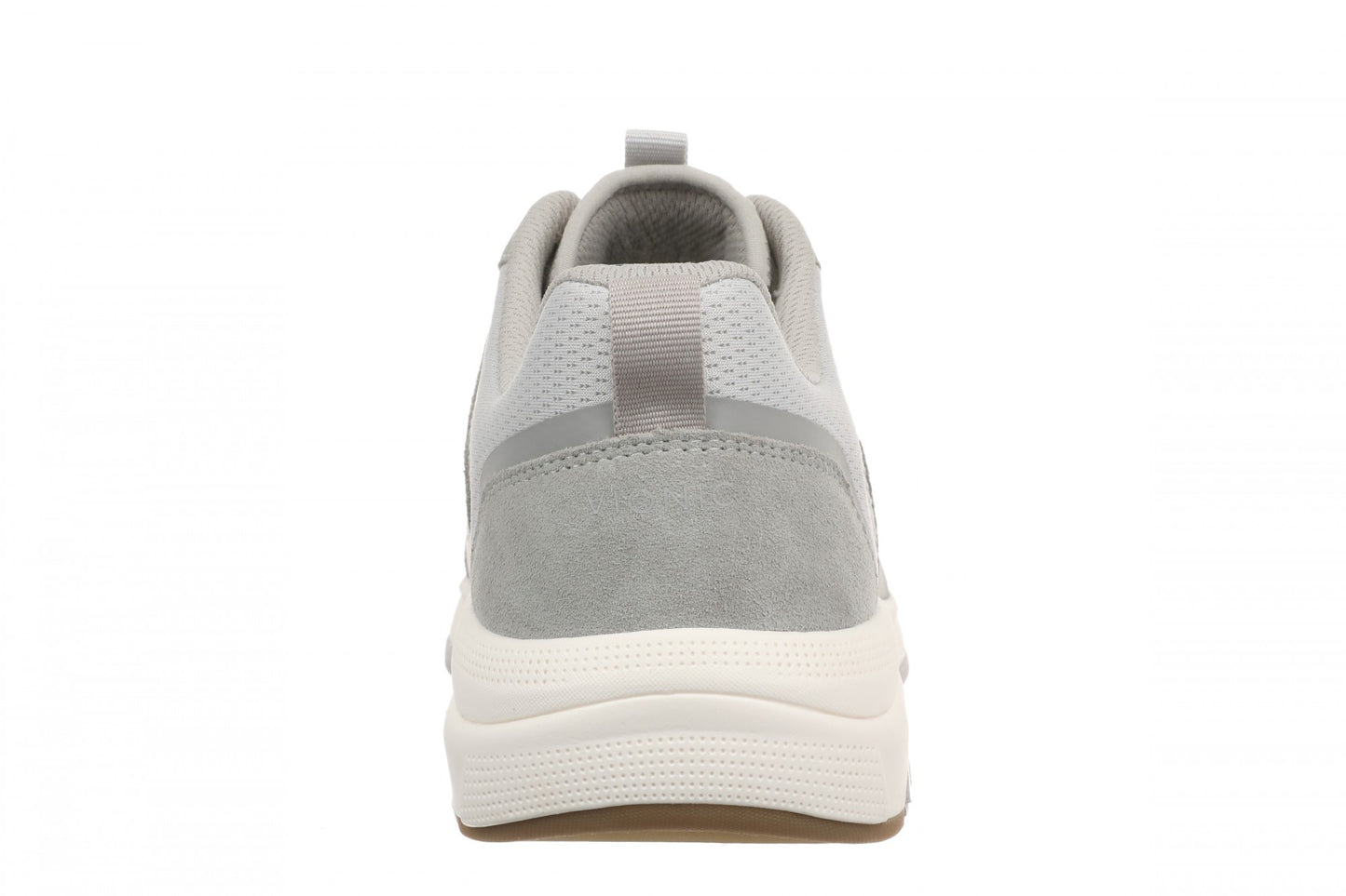 Vionic Walk Strider Knit - Women's Orthotic Arch Support Comfort Walking Shoes - Paloma Grey - Back