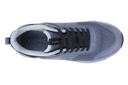 Vionic Walk Strider Knit - Women's Orthotic Arch Support Comfort Walking Shoes - Pacific Blue - Top
