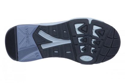 Vionic Walk Strider Knit - Women's Orthotic Arch Support Comfort Walking Shoes - Pacific Blue - Bottom