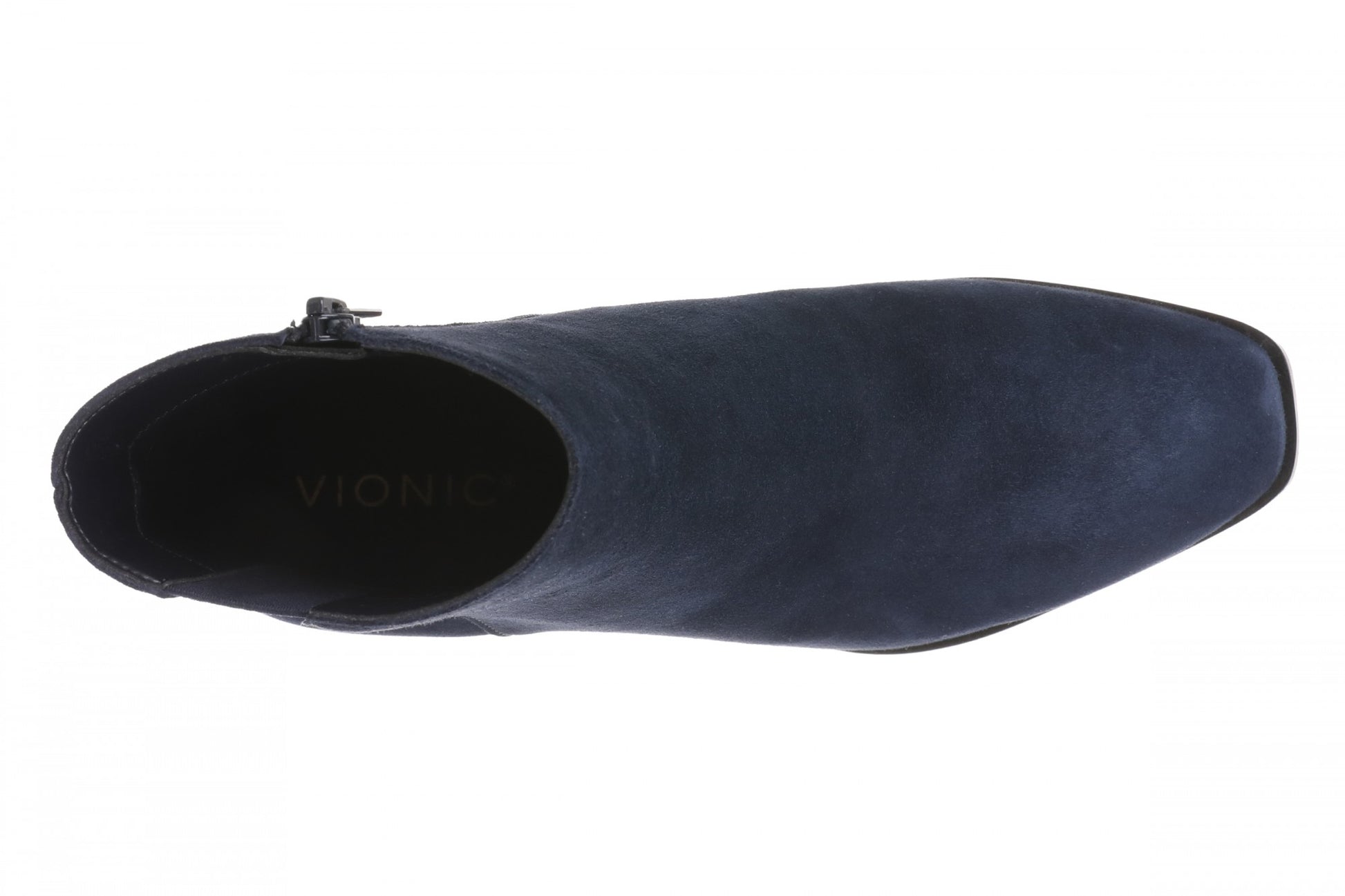 Vionic Vynn Women's Supportive Orthotic Ankle Boot with Arch Support - Navy Blazer - Top