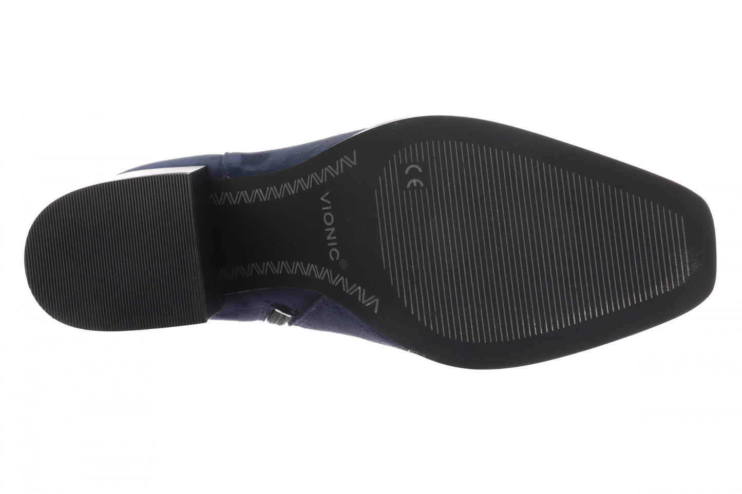 Vionic Vynn Women's Supportive Orthotic Ankle Boot with Arch Support - Navy Blazer - Bottom