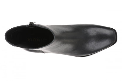 Vionic Vynn Women's Supportive Orthotic Ankle Boot with Arch Support - Black - Top