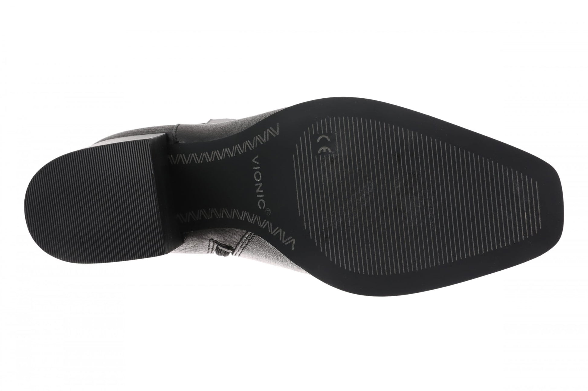 Vionic Vynn Women's Supportive Orthotic Ankle Boot with Arch Support - Black - Bottom