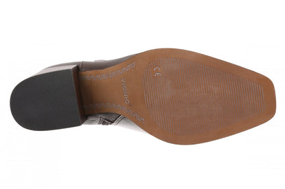 Vionic Vynn Women's Supportive Orthotic Ankle Boot with Arch Support - Chocolate Ganache - Bottom