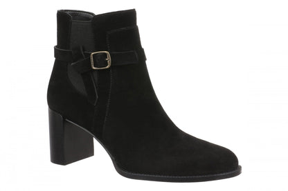 Vionic Vivette - Women's Supportive Ankle Boot - Black - Angle main