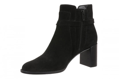 Vionic Vivette - Women's Supportive Ankle Boot - Black - Left angle