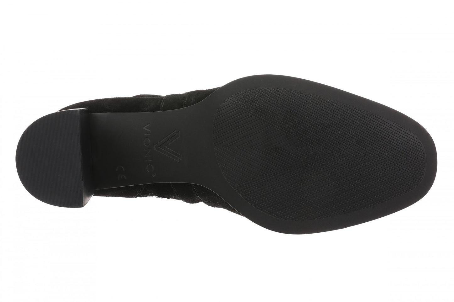 Vionic Vivette - Women's Supportive Ankle Boot - Black - Bottom