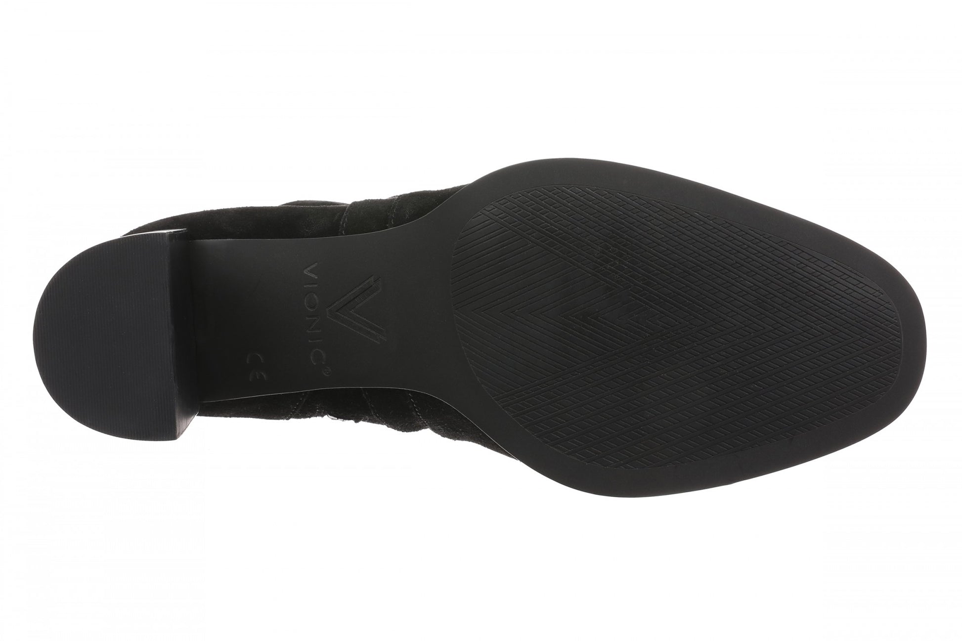 Vionic Vivette - Women's Supportive Ankle Boot - Black - Bottom